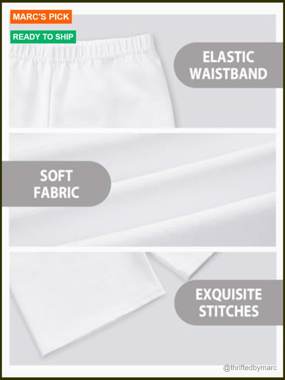 3 Pack Girls Bike Shorts Cartwheel Cotton Under Dress Biker Shorts for Dance - Picture 5 of 7